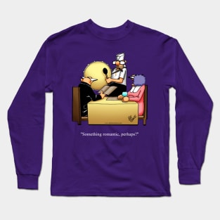 Funny Spectickles Romantic Music Cartoon Humor Long Sleeve T-Shirt